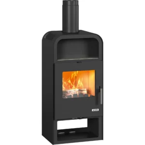 Mahan UNI-1963 4.0 Kaminofen Schwarz Matt 7 kW